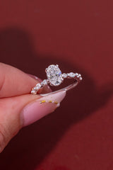 1.02ct D-VVS2 Oval Lab Diamond Rei