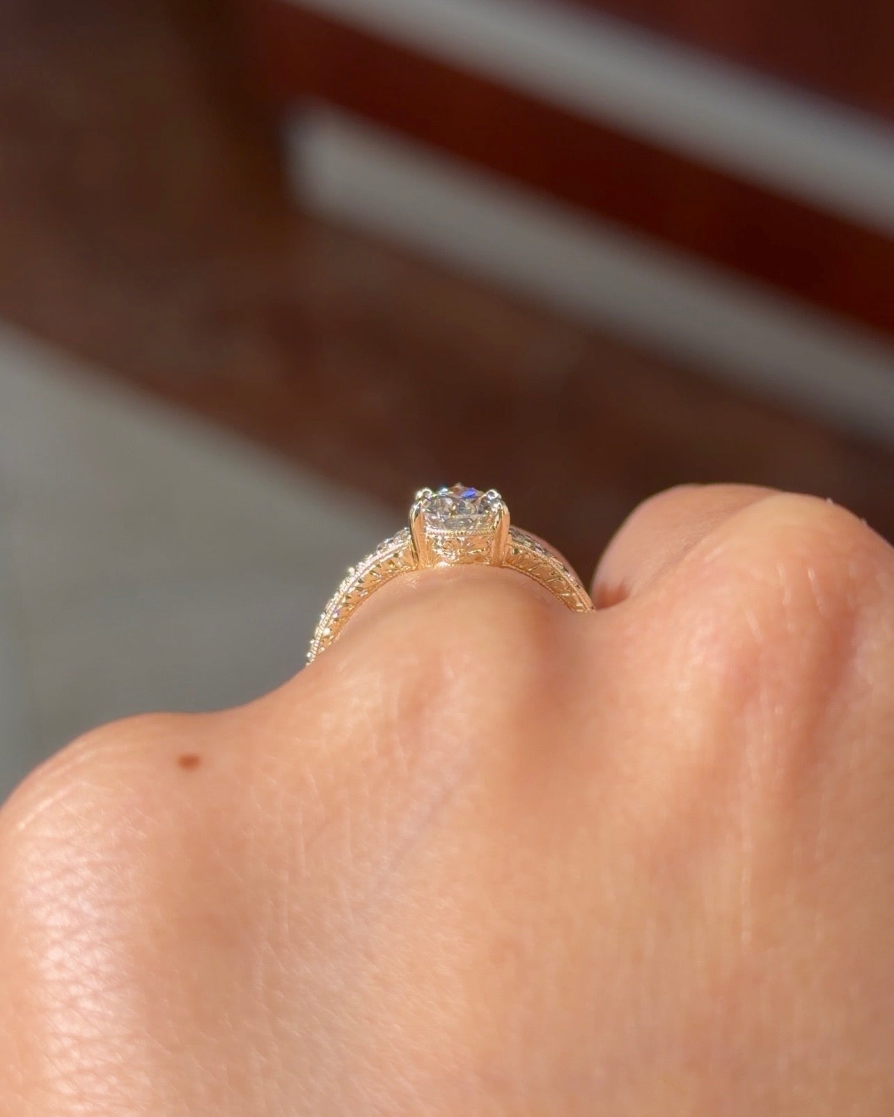 1.02ct D-VVS2 Pear Lab Diamond Isla - PBD Engagement Rings