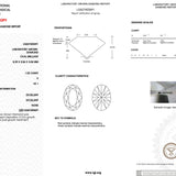 1.02ct E-VS1 Oval Lab Diamond Shelby Engagement Rings Princess Bride Diamonds 
