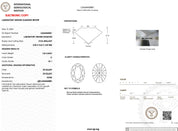 1.03ct D-VS1 Oval Lab Diamond Lindsey Engagement Rings Princess Bride Diamonds 