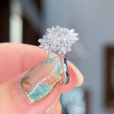 1.03ct D-VS1 Oval Lab Diamond Sunnie Engagement Rings Princess Bride Diamonds 