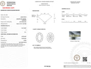 1.04 Carat F-VS1 Oval Lab Grown Diamond - IGI (#50695) Loose Diamond Princess Bride Diamonds 