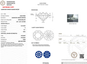 1.04ct D-VS1 Round Lab Diamond Lila Engagement Rings Princess Bride Diamonds 