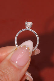 1.04ct D - VVS2 Pear Lab Diamond Caraline - PBD Engagement Rings