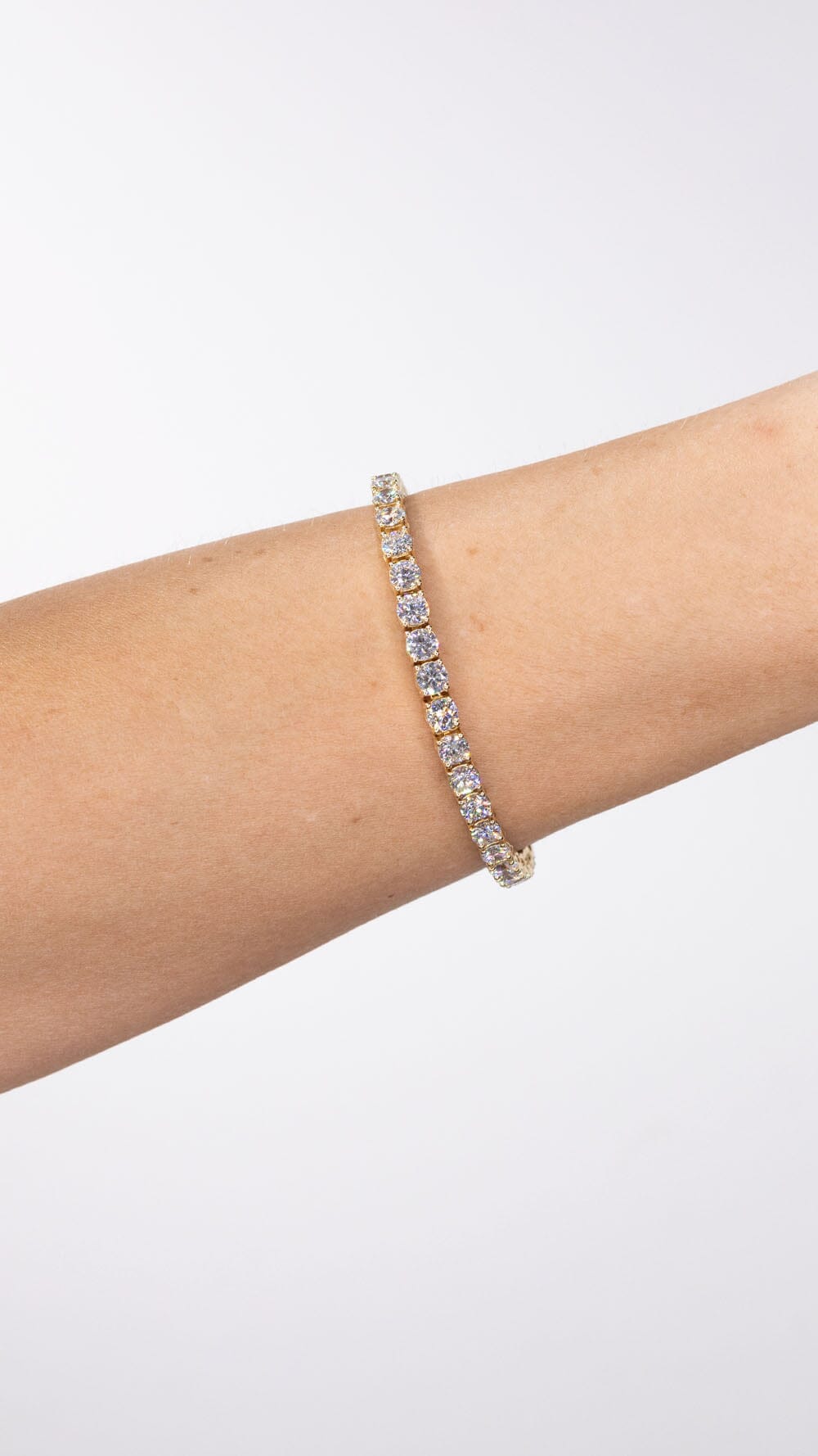 10.54ct F+ VS+ Lab Diamond Tennis Bracelet Bracelets Princess Bride Diamonds 