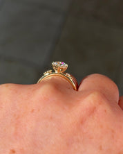 1.05ct D - VS1 Round Lab Diamond Linnea - PBD Engagement Rings