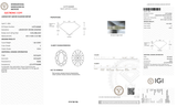 1.06 Carat E-VVS2 Oval Lab Grown Diamond - IGI (#126919)