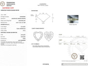 1.06 Carat Fancy Intense Blue VVS2 Heart Lab Grown Diamond - IGI (49280) - PBD Loose Diamond