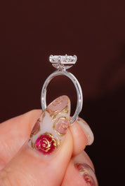 1.07ct D - VVS2 Radiant Lab Diamond Leah - PBD Engagement Rings