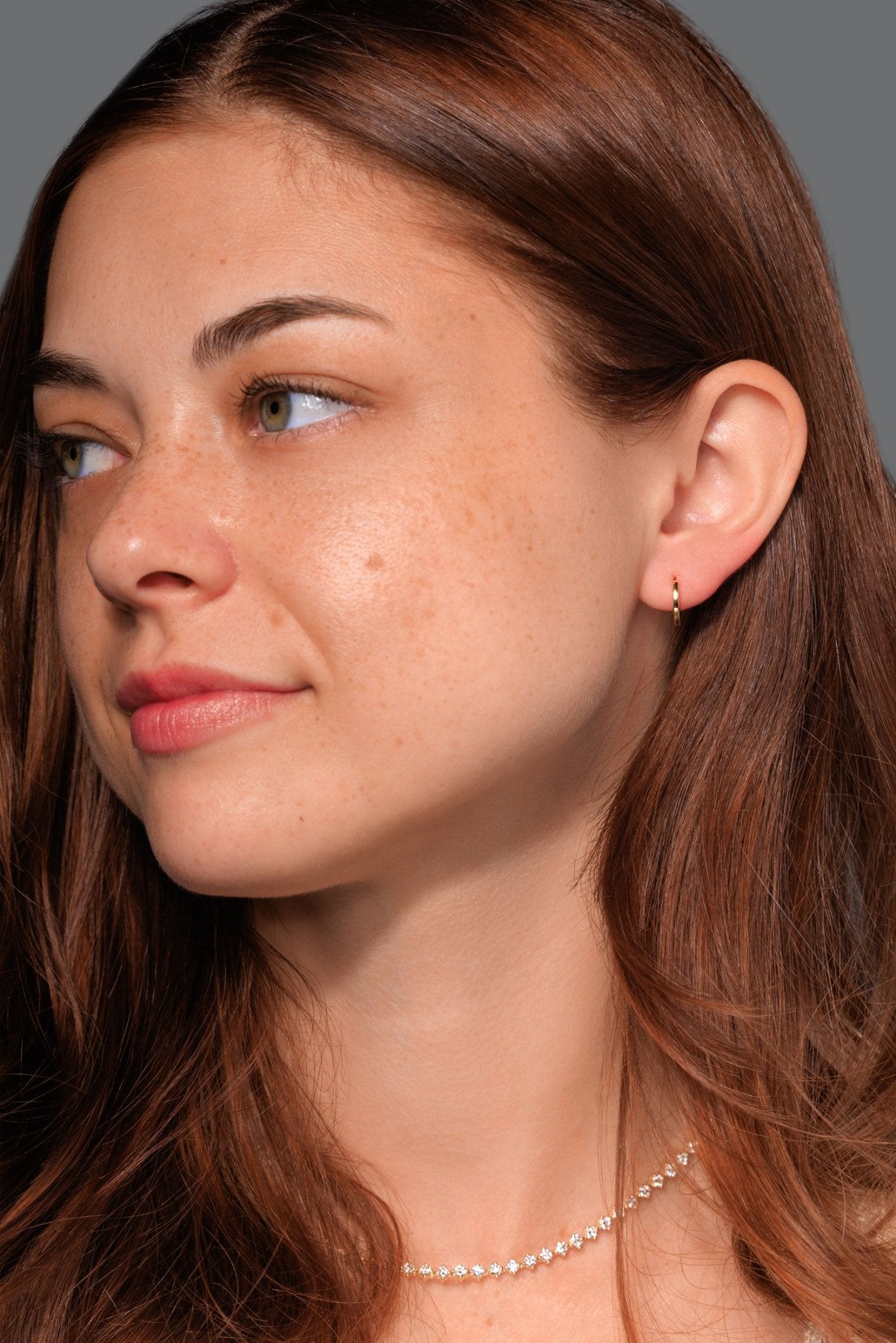 10x1.8mm Core High Polish Hoop 18k Yellow - PBD Earrings