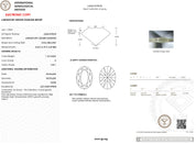 1.10 Carat D-VVS1 Oval Lab Grown Diamond - IGI (#54006) Loose Diamond Princess Bride Diamonds 