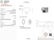 1.10 Carat D - VVS2 Marquise Lab Grown Diamond - IGI (121841) - PBD Loose Diamond