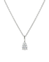 1.10ct D-VS1  Brandi Pear Necklace