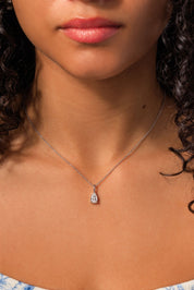 1.10ct D - VS1 Brandi Pear Necklace - PBD Necklaces