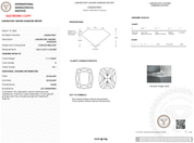 1.11 Carat D - VS1 Elongated Cushion Lab Grown Diamond - IGI (123130) - PBD Loose Diamond
