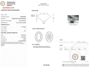 1.13 Carat F-VS1 Oval Lab Grown Diamond - IGI (#50901) Loose Diamond Princess Bride Diamonds 