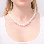 11mm Pink Cream Pearl Necklace Necklaces Princess Bride Diamonds 