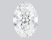 3.57 Carat F-VVS2 Oval Lab Grown Diamond - IGI (#120107)