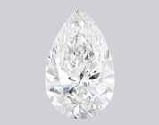 2.54 Carat F-VVS2 Pear Lab Grown Diamond - IGI (#120385)
