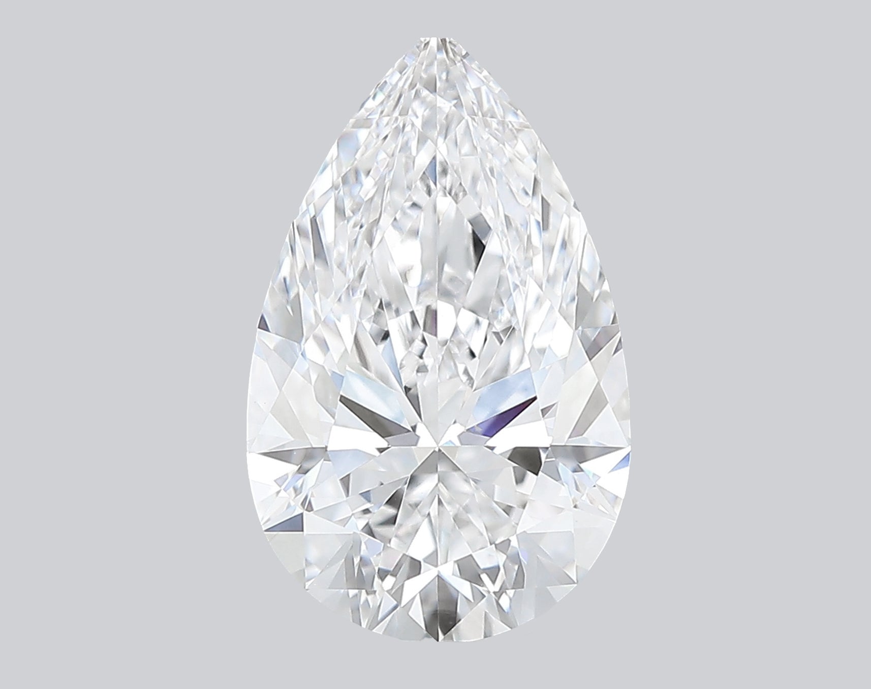 2.54 Carat D-VVS2 Pear Lab Grown Diamond - IGI (#120402)