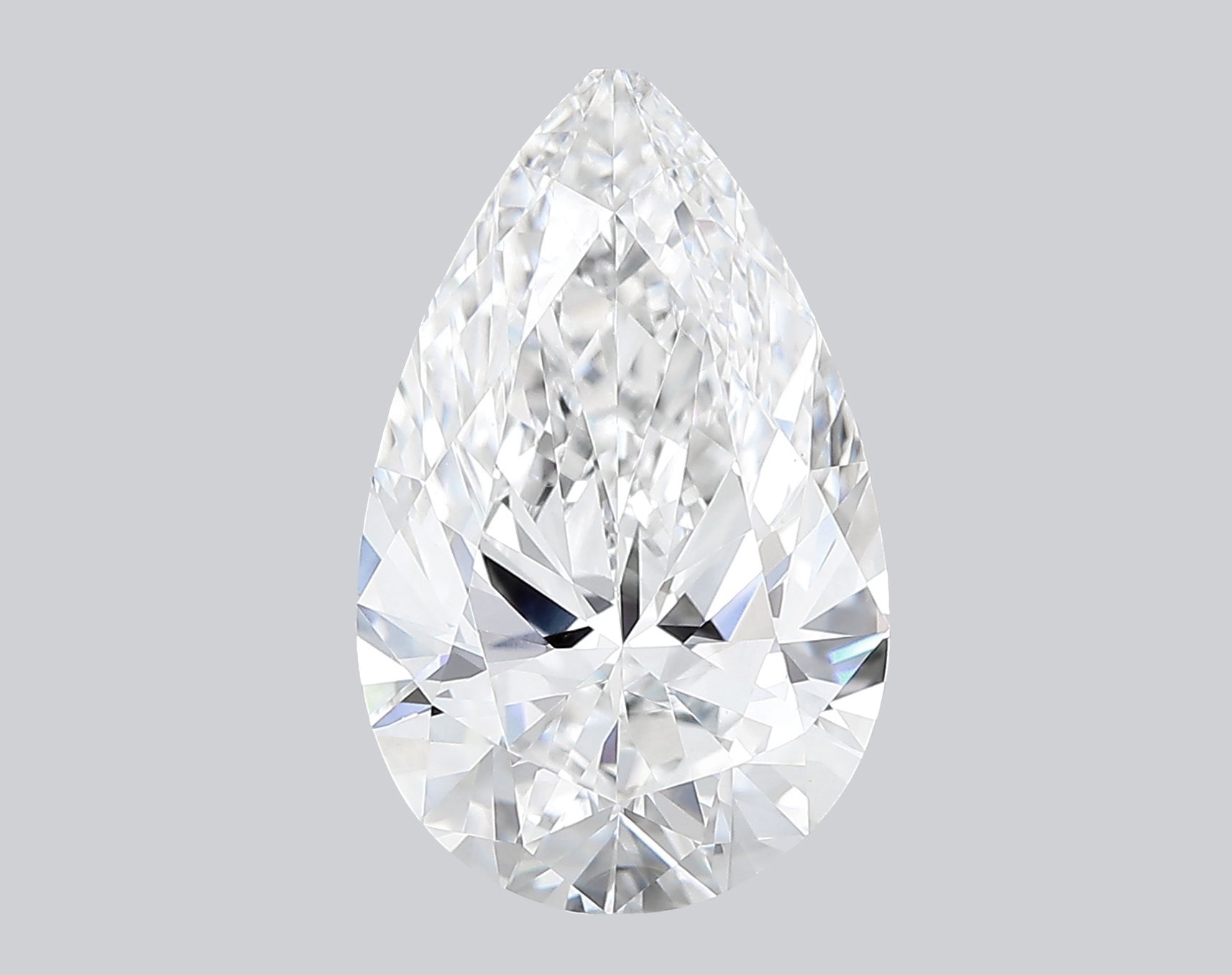 3.06 Carat D-VS1 Pear Lab Grown Diamond - IGI (#120404)