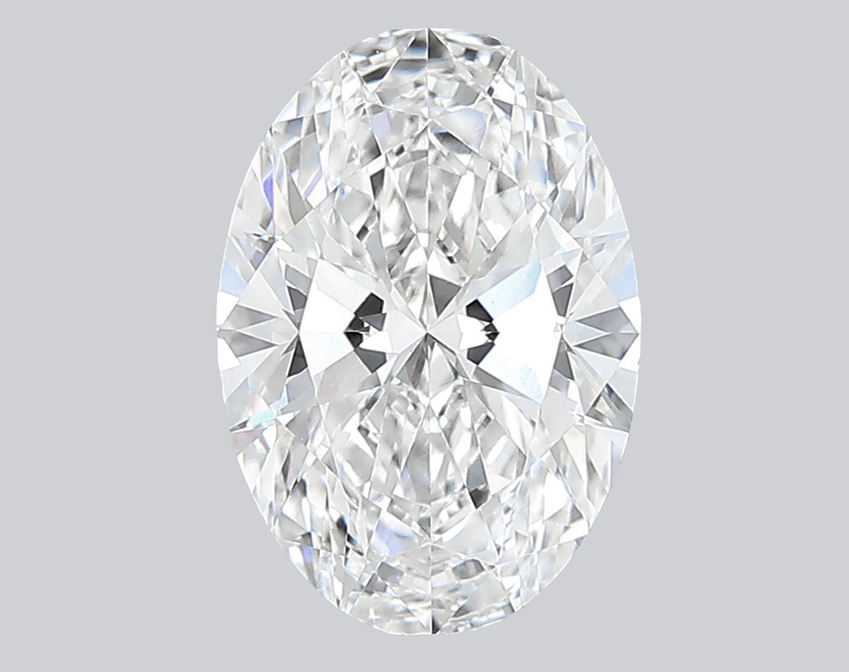1.36 Carat F-VVS2 Oval Lab Grown Diamond - IGI (#120535)