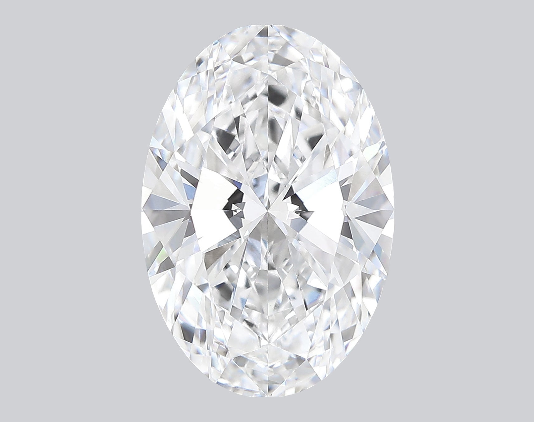 5.09 Carat D-VVS2 Oval Lab Grown Diamond - IGI (#120544)