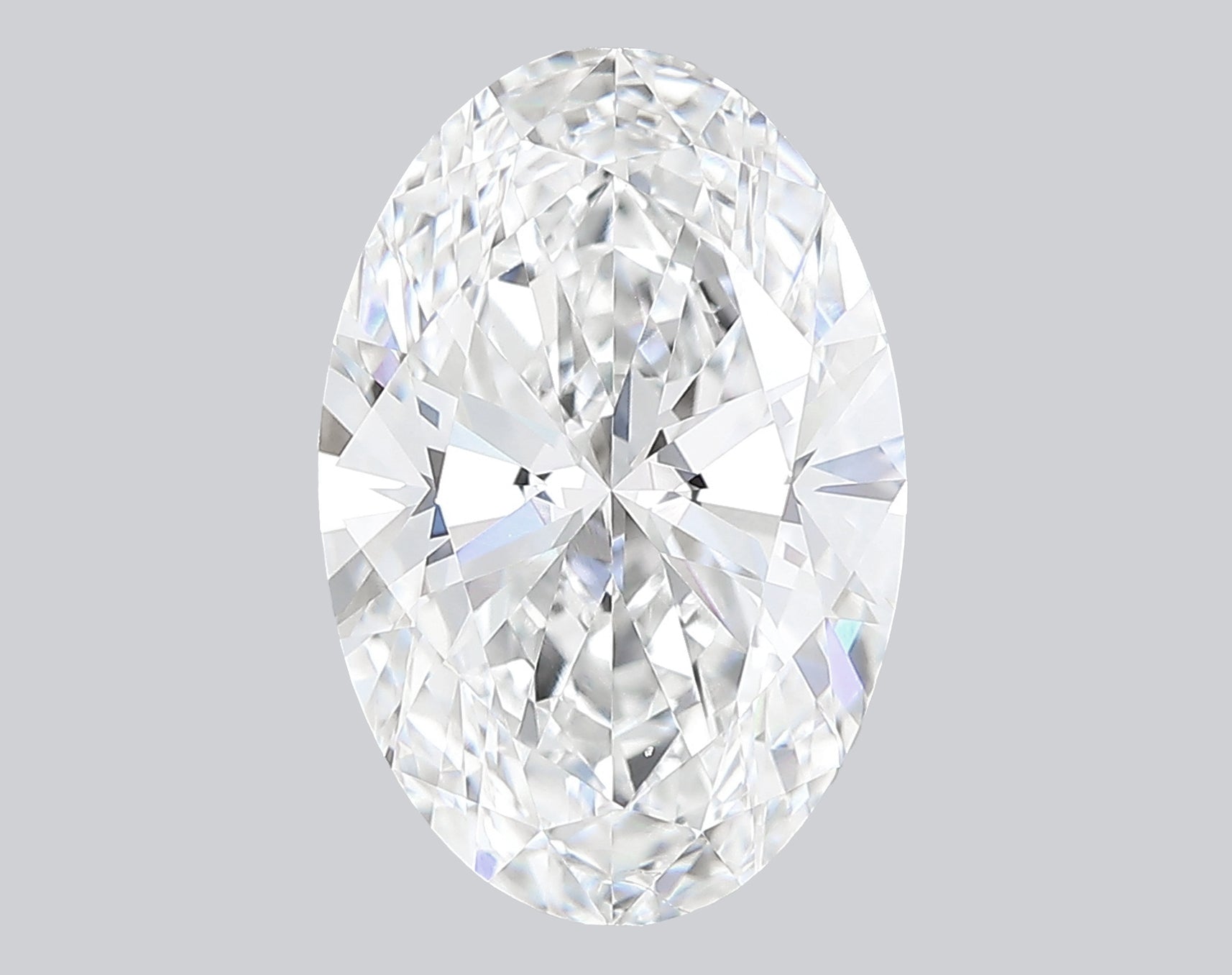 3.01 Carat E-VVS2 Oval Lab Grown Diamond - IGI (#120545)