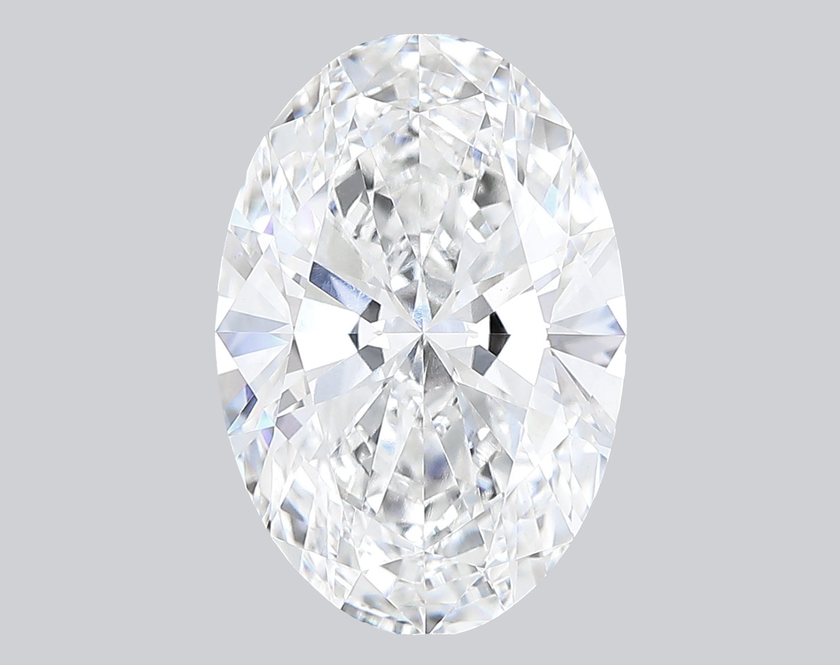 3.00 Carat D-VVS2 Oval Lab Grown Diamond - IGI (#120735)