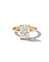 3.09ct D-VS1 Radiant Lab Diamond Kayla