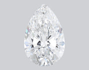 4.08 Carat D-VVS2 Pear Lab Grown Diamond - IGI (#120813)