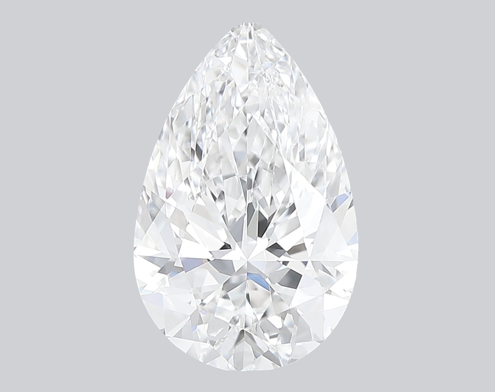 2.00 Carat E-VVS2 Pear Lab Grown Diamond - IGI (#120975)