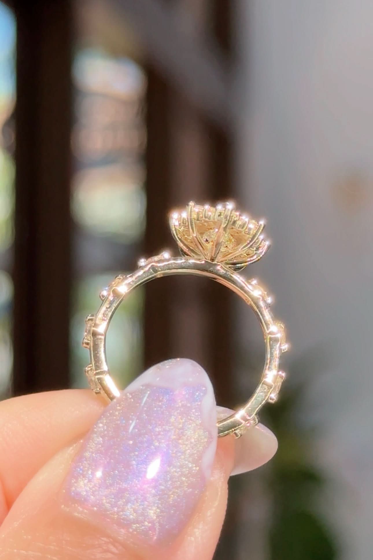 1.20ct D - VS1 Marquise Lab Diamond Kaia - PBD Engagement Rings