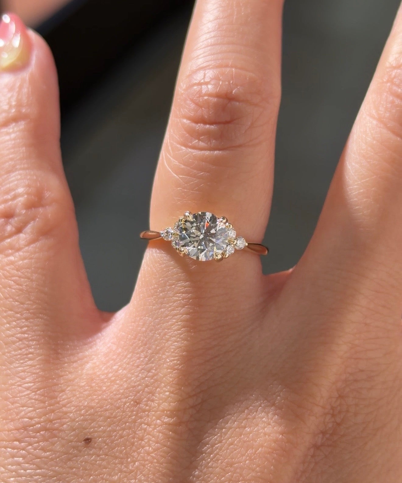 1.20ct D-VS1 Round Lab Diamond Lindsey - PBD Engagement Rings