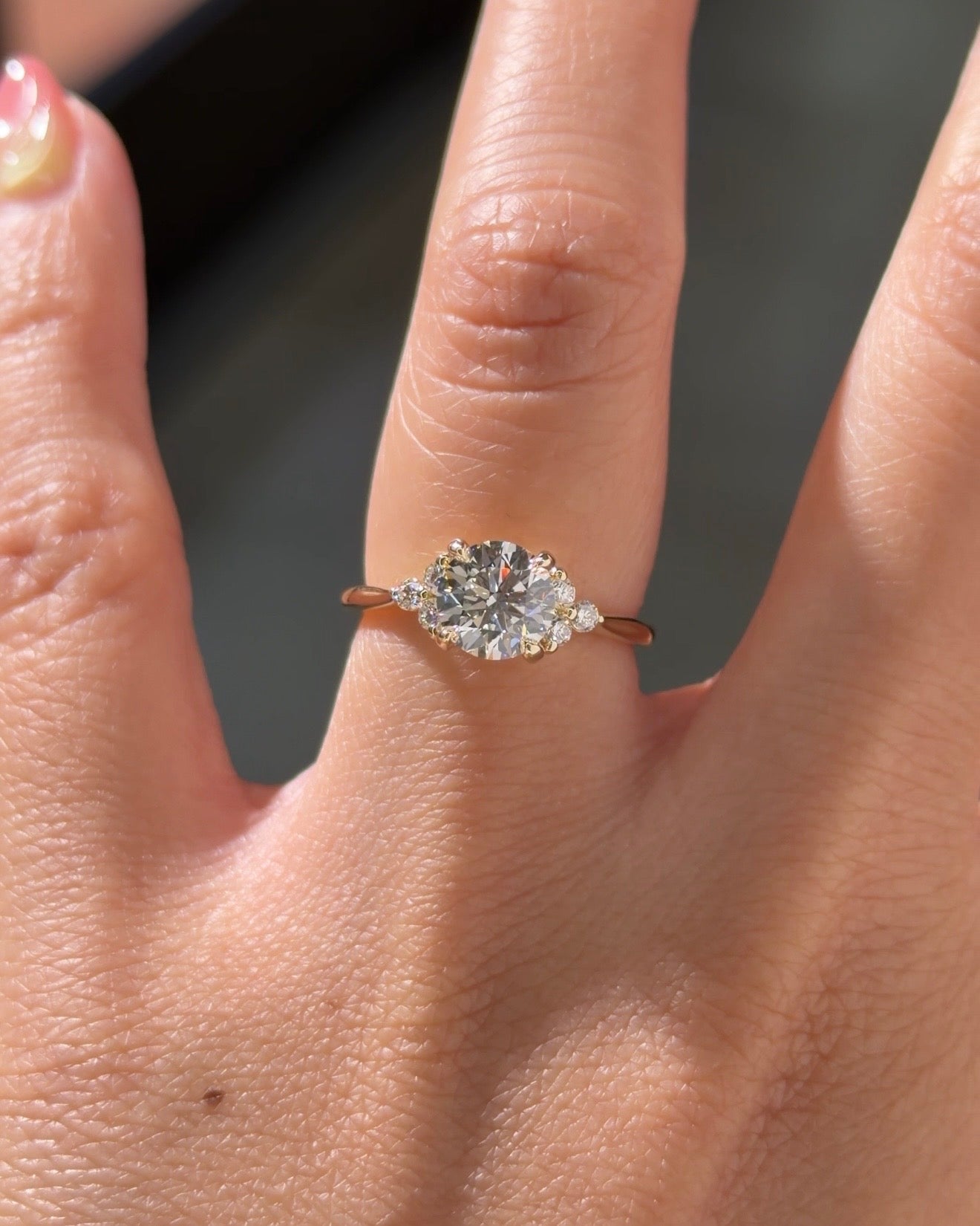 1.20ct D-VS1 Round Lab Diamond Lindsey - PBD Engagement Rings