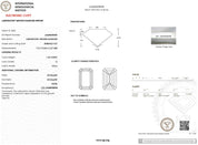 1.20ct D - VVS2 Emerald Lab Diamond Lindsey - PBD Engagement Rings