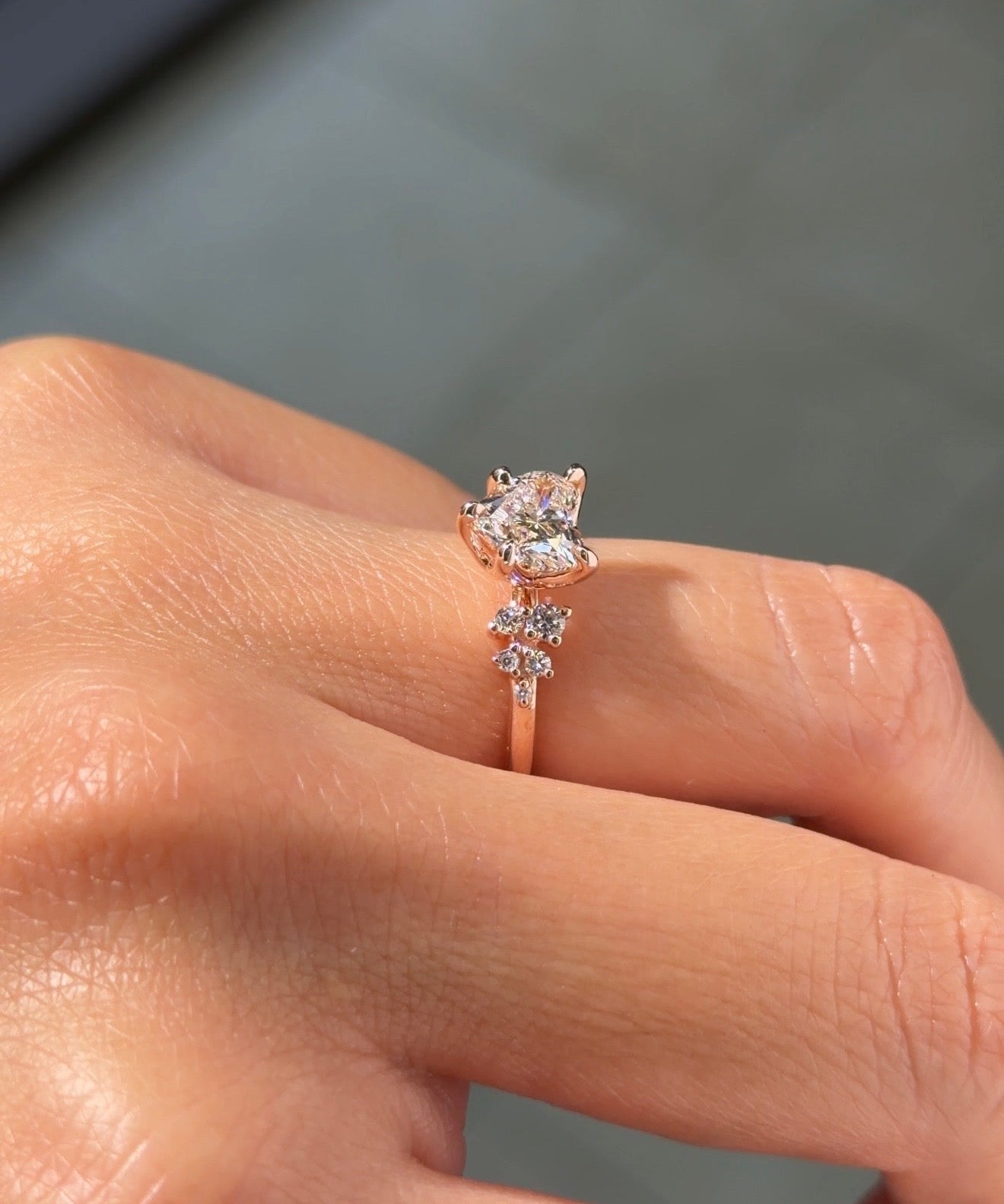 1.20ct D - VVS2 Heart Lab Diamond Nova - PBD Engagement Rings