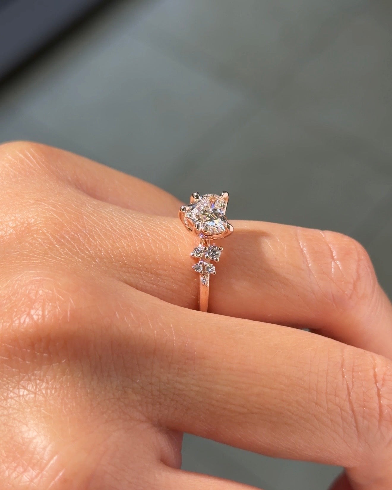1.20ct D - VVS2 Heart Lab Diamond Nova - PBD Engagement Rings