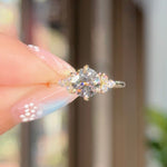 1.20ct D-VVS2 Round Lab Diamond Lindsey Engagement Rings Princess Bride Diamonds 