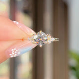 1.20ct D-VVS2 Round Lab Diamond Lindsey Engagement Rings Princess Bride Diamonds 