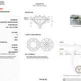 1.20ct D-VVS2 Round Lab Diamond Lindsey Engagement Rings Princess Bride Diamonds 