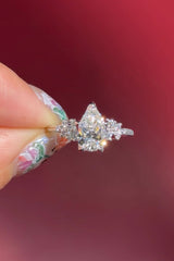 1.20ct F-VVS2 Pear Lab Diamond Nova