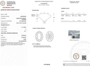 1.21 Carat D-VS1 Oval Lab Grown Diamond - IGI (#5453) Loose Diamond Princess Bride Diamonds 