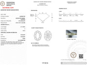 1.21 Carat F-VVS2 Oval Lab Grown Diamond - IGI (#51130) Loose Diamond Princess Bride Diamonds 