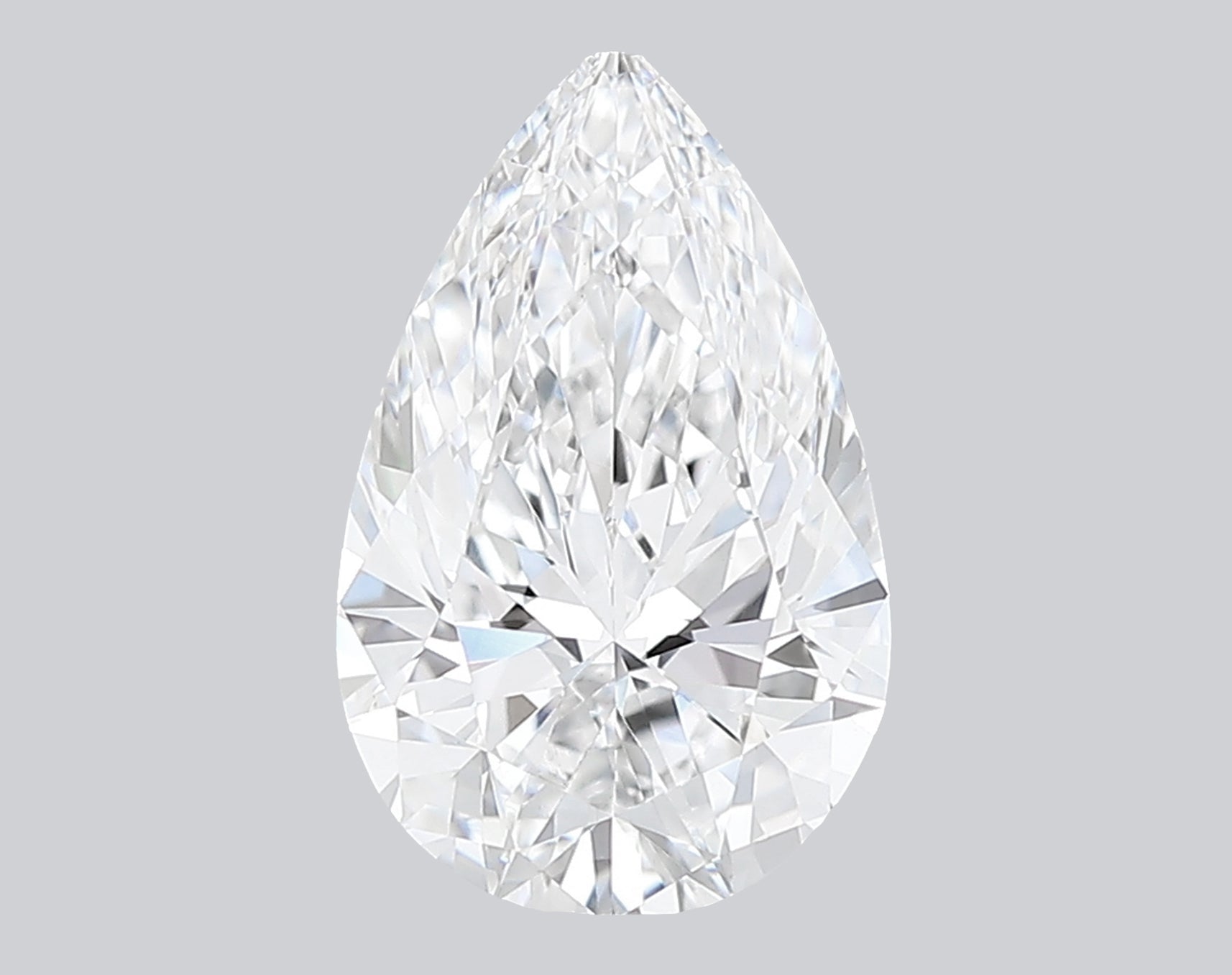 1.23 Carat E-VVS2 Pear Lab Grown Diamond - IGI (#121015)