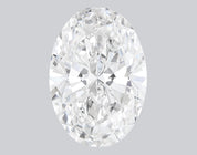 2.80 Carat F-VVS2 Oval Lab Grown Diamond - IGI (#121027)