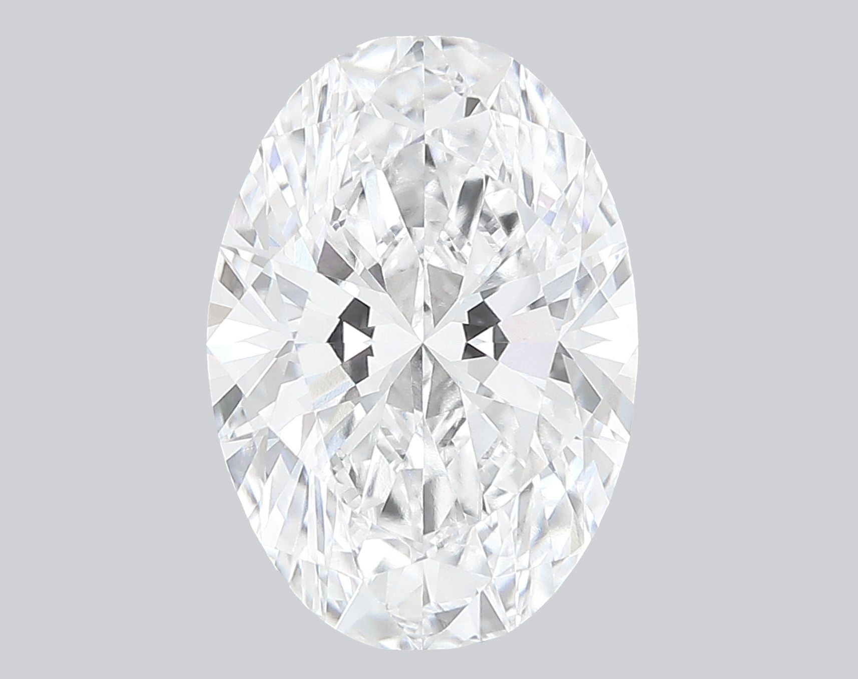 2.88 Carat D-VVS2 Oval Lab Grown Diamond - IGI (#121028)