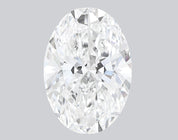 3.22 Carat F-VVS2 Oval Lab Grown Diamond - IGI (#121033)