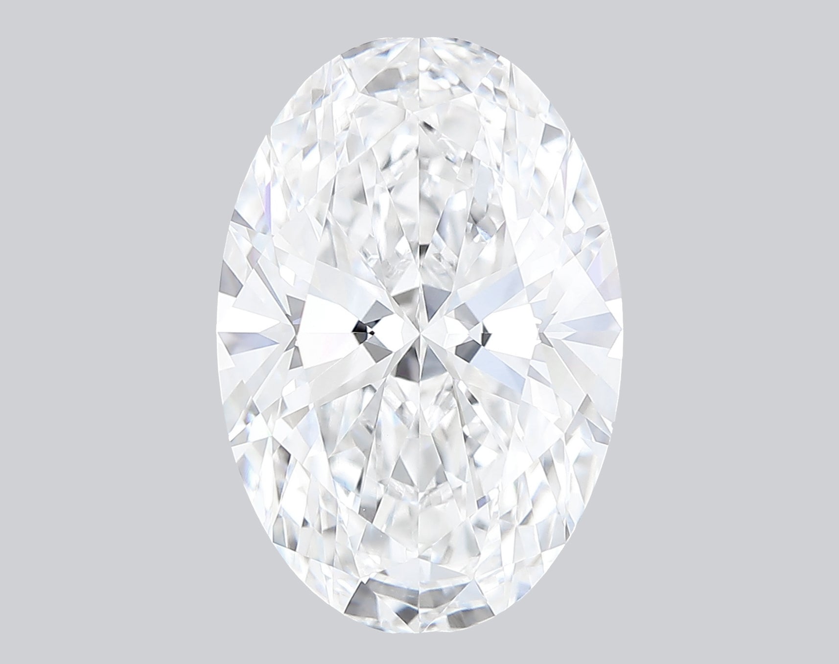 4.12 Carat D-VVS2 Oval Lab Grown Diamond - IGI (#121035)