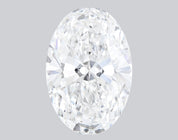 4.12 Carat D-VVS2 Oval Lab Grown Diamond - IGI (#121035)
